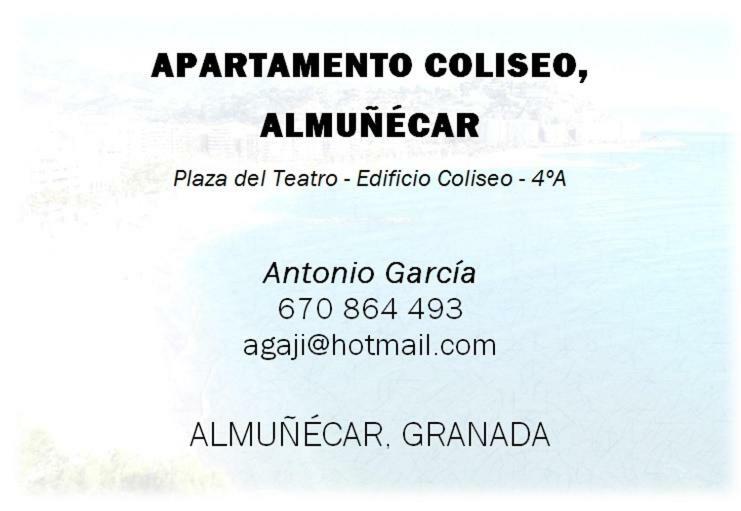 Apartamento Coliseo Almuñécar מראה חיצוני תמונה
